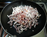 Foto del paso 1 de la receta: Fetuccini a la carbonara