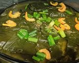 Hình bước làm 2 của món Canh rong biển nấu tôm khô