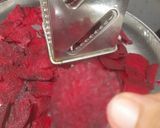 A picture of step 1 of Beetroot powder.