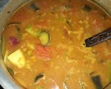 A picture of step 7 of Sambar recipe.