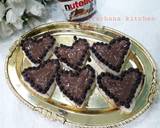Nutella top on bread with choco chips recipe step 3 photo
