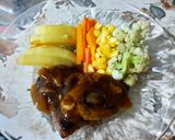 Foto langkah ke 9 dari resep Beef steak teflon simple.