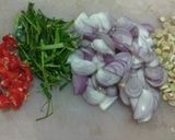 Foto langkah ke 2 dari resep Udang Pete Sambal Matah.