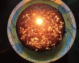 A picture of step 9 of Chocolate banana walnut cake.