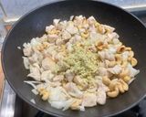 A picture of step 15 of Chicken with Cashews, Bell Peppers, and Carrots.