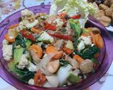 Foto langkah ke 1 dari resep Capcay goreng resto.
