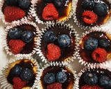 Foto del paso 6 de la receta: Mini cheesecake con mermelada de arándanos
