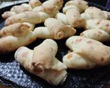 Foto del paso 12 de la receta: Pan con grasa o "cuernitos" de queso
