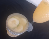 A picture of step 3 of Orange mocktail.