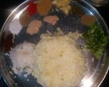 A picture of step 5 of Ragda Pattice.