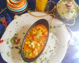 A picture of step 5 of Dhaba style paneer masala curry.