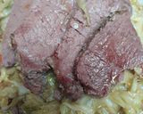 A picture of step 4 of Guinness Cornedbeef and Cabbage.