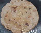 A picture of step 2 of Khapli or Emmer Wheat flour Flatbread.