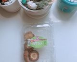 Hình bước làm 2 của món Gà áp chảo nấu nấm đông cô