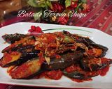 Foto langkah ke 4 dari resep Balado Terong Ungu.