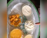 A picture of step 1 of Mango Shots.