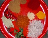 A picture of step 7 of Undhiyu.