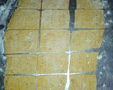 A picture of step 3 of Spice crackers.