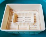 Hình bước làm 3 của món Làm ĐẬU khuôn (đậu phụ, đậu hủ)