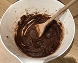 A picture of step 4 of Quick chocolate fudge cake.