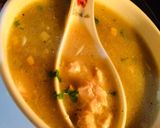 A picture of step 4 of Lemon grass chicken shorba recipe by chef Ajay Siotra.