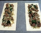 A picture of step 3 of Lamb & Spinach Pie.