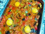 Pisto con huevo