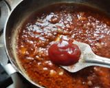 A picture of step 3 of Itallian red sauce cheese pasta 🍝 masala.