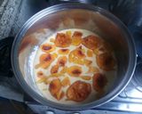 Foto del paso 5 de la receta: Torta escondida de duraznos 🍑
