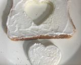 A picture of step 1 of Love Toast.