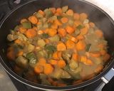 Une image de l'étape 12 de Carottes et courgettes au cumin et coriandre.