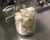 A picture of step 6 of Spiced Black Radish Pickles with White Wine.
