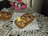 Butter cake seasoned fillings dried fruits & peanuts