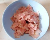 Sonkás tészta recept fázis 3 fotója