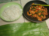Nasi Bakar Ayam Kemangi sederhana