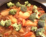 A picture of step 5 of sunshines pepper steak.