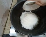 A picture of step 1 of Nariyal Laddo.