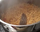 A picture of step 6 of Shrimp biryani.