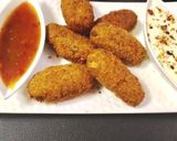 A picture of step 16 of Cheesy Vegetable Croquettes With LeftOver Roti.