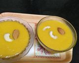 A picture of step 5 of Mango China grass pudding.