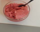 Foto del paso 2 de la receta: Helado de sandía, frutilla