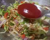 A picture of step 3 of Instant moong dal spring dosa.