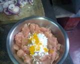 Tomato kathi roll with butter chicken recipe step 4 photo