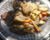 Foto del paso 8 de la receta: Bifes de hígado con cebolla y batata🍖