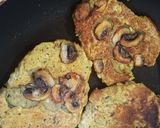 Foto del paso 5 de la receta: Tortas de lentejas, avena y champiñones_ vegan