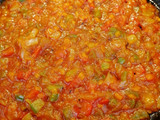Huevos rellenos vegetarianos gratinados