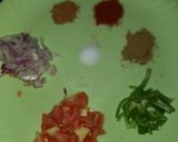 A picture of step 1 of Veg uttapam.