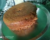 A picture of step 10 of Parle G biscuit cake.