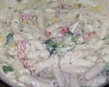 A picture of step 18 of White Sauce Pasta.