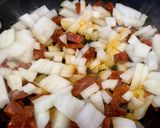 A picture of step 2 of 21st Century Potato Pie.
